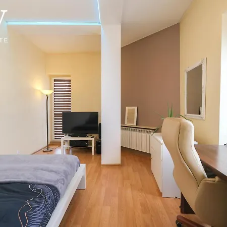 Penthouse In The Center Free Parking Cracovie
